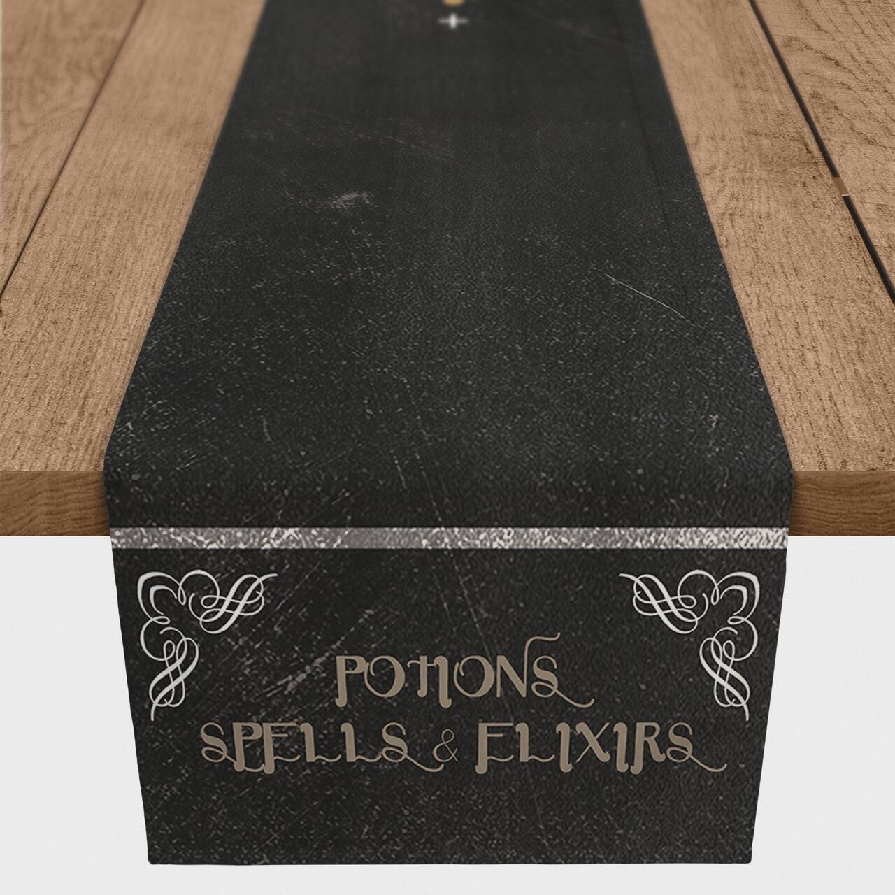 Potions Spells 2 16" x 90" Poly Twill Table Runner